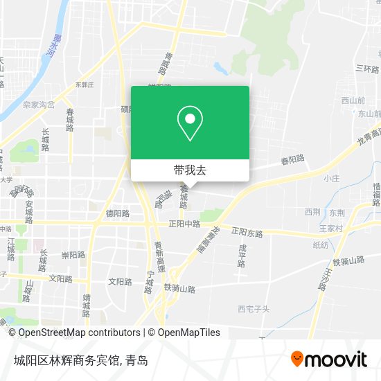 城阳区林辉商务宾馆地图