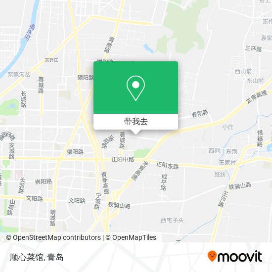 顺心菜馆地图