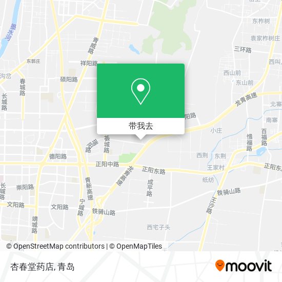 杏春堂药店地图