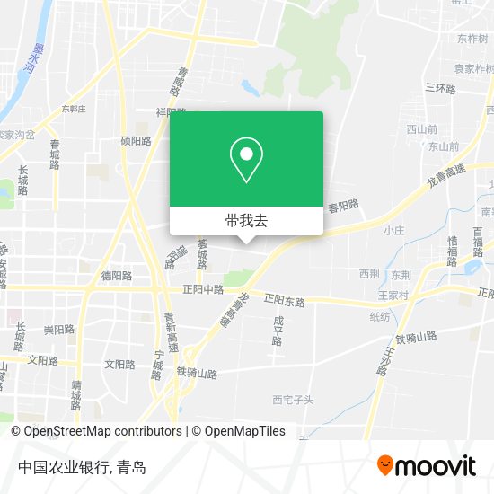 中国农业银行地图