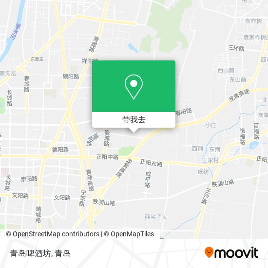 青岛啤酒坊地图