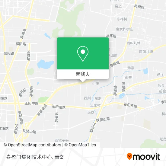 喜盈门集团技术中心地图