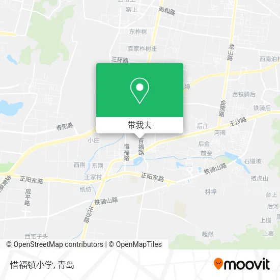 惜福镇小学地图