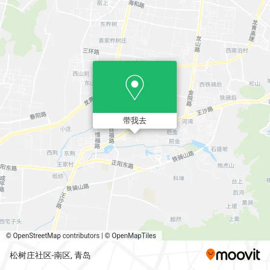 松树庄社区-南区地图