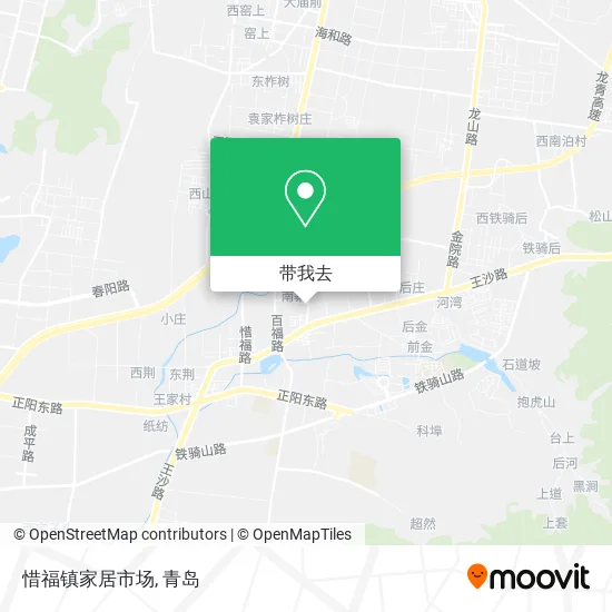 惜福镇家居市场地图