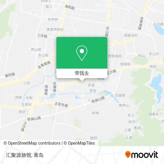 汇聚源旅馆地图