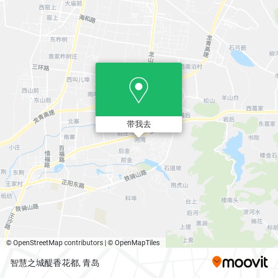 智慧之城醍香花都地图