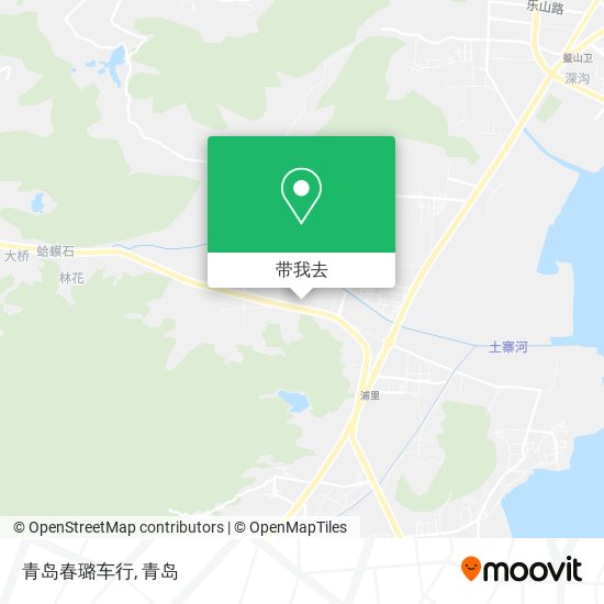 青岛春璐车行地图