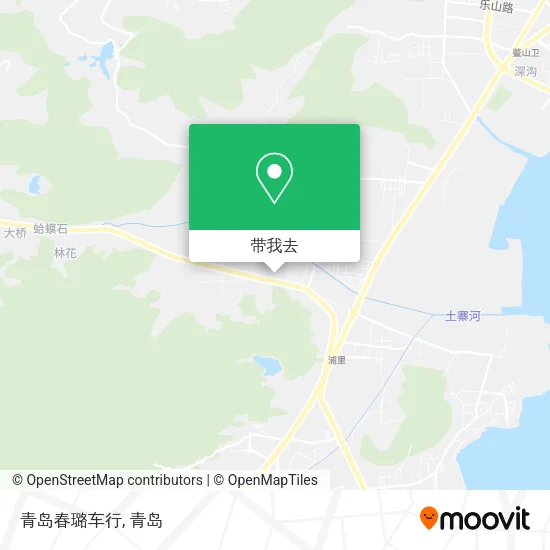 青岛春璐车行地图