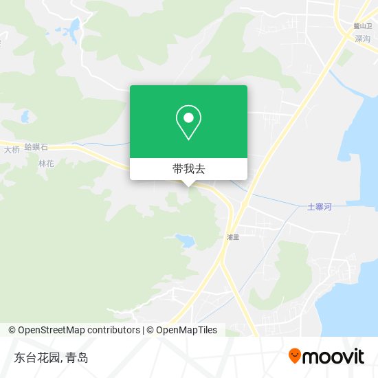 东台花园地图