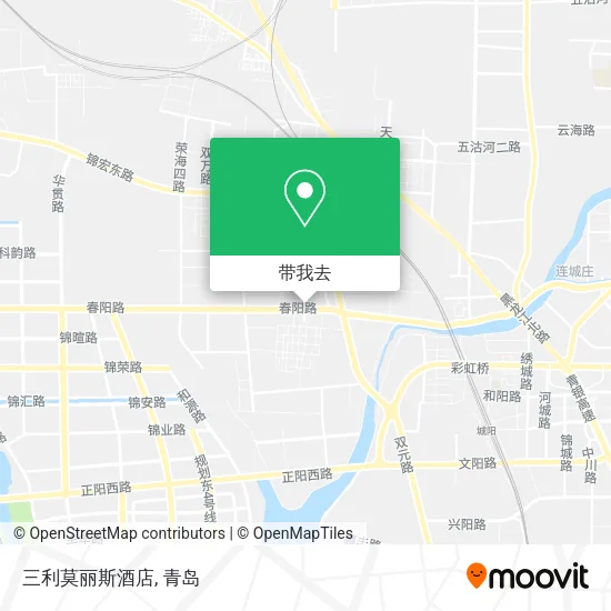 三利莫丽斯酒店地图