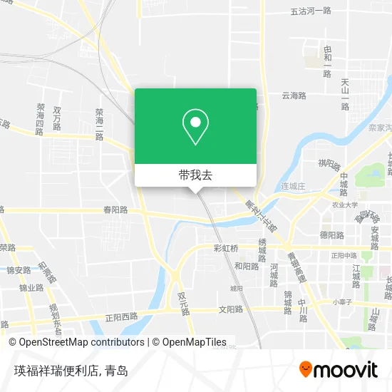 瑛福祥瑞便利店地图