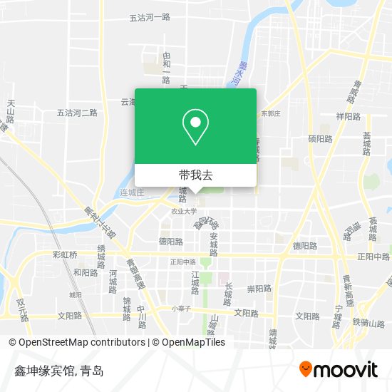 鑫坤缘宾馆地图