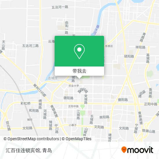 汇百佳连锁宾馆地图