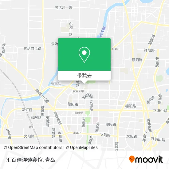 汇百佳连锁宾馆地图