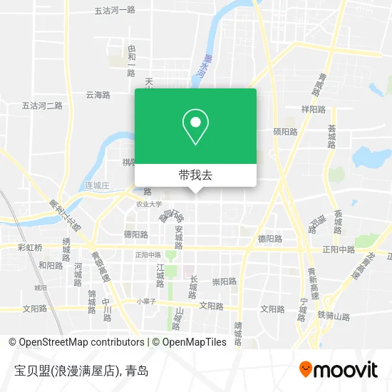 宝贝盟(浪漫满屋店)地图