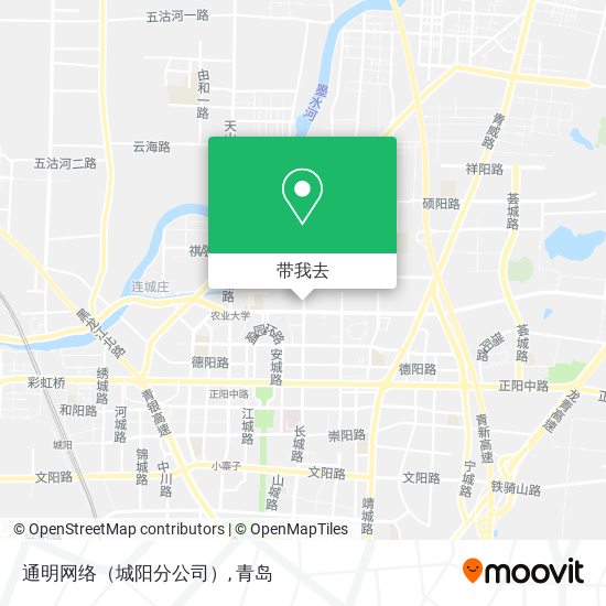 通明网络（城阳分公司）地图