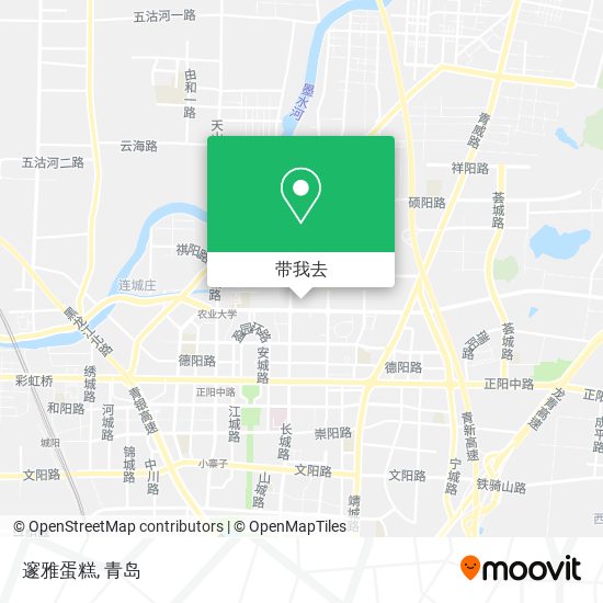 邃雅蛋糕地图