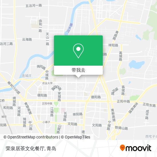 荣泉居茶文化餐厅地图