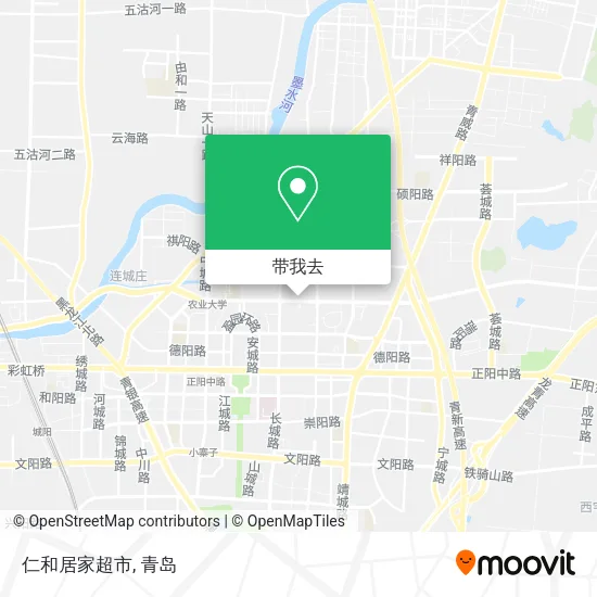 仁和居家超市地图