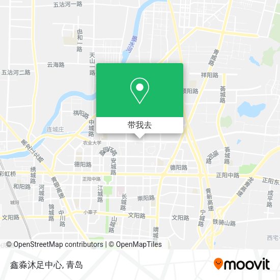 鑫淼沐足中心地图