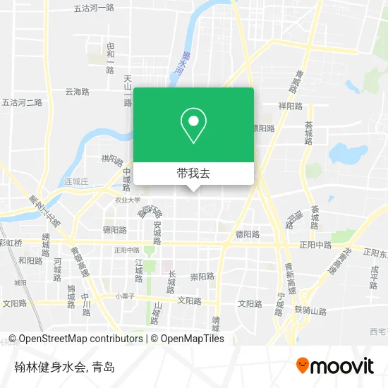 翰林健身水会地图