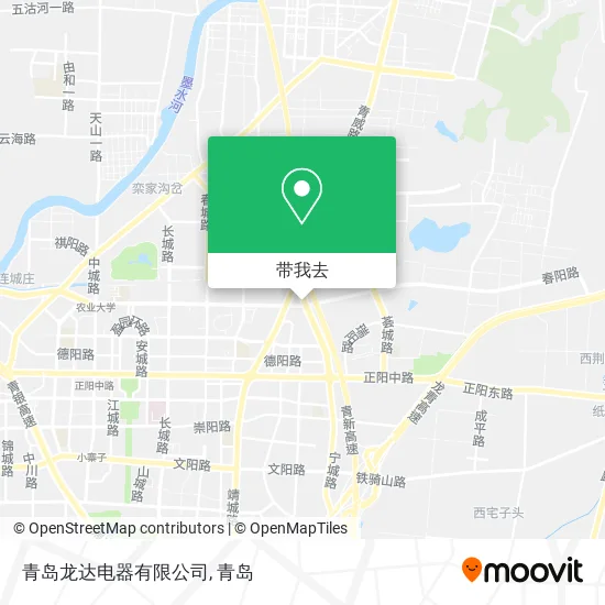 青岛龙达电器有限公司地图