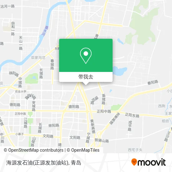 海源发石油(正源发加油站)地图