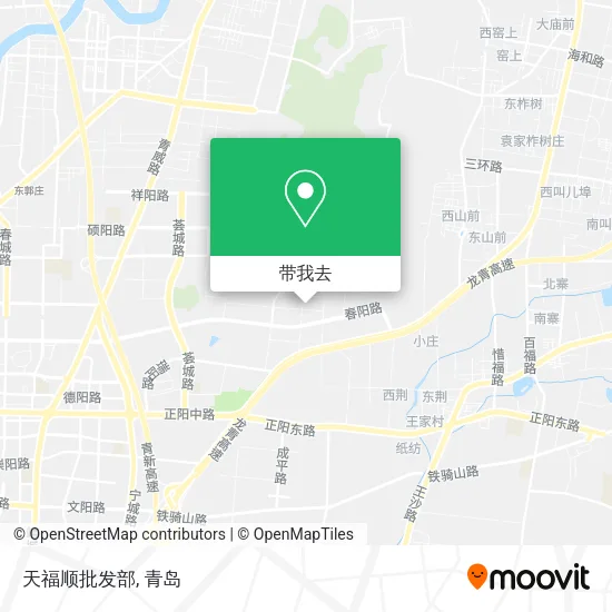天福顺批发部地图