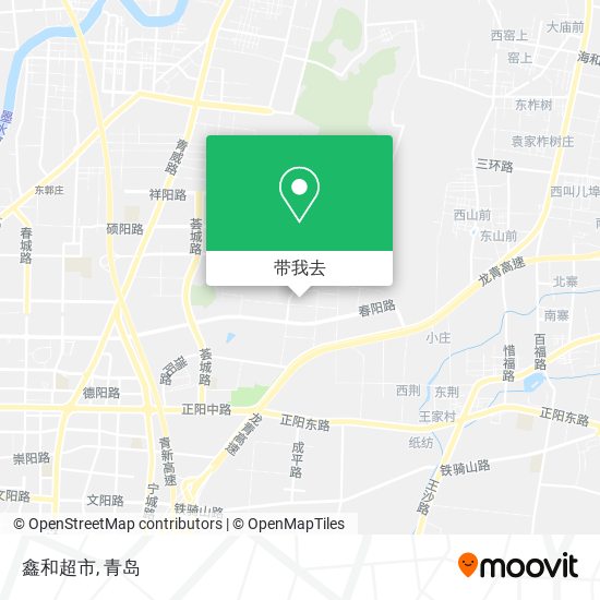 鑫和超市地图