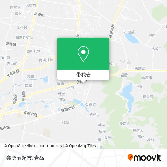 鑫源丽超市地图