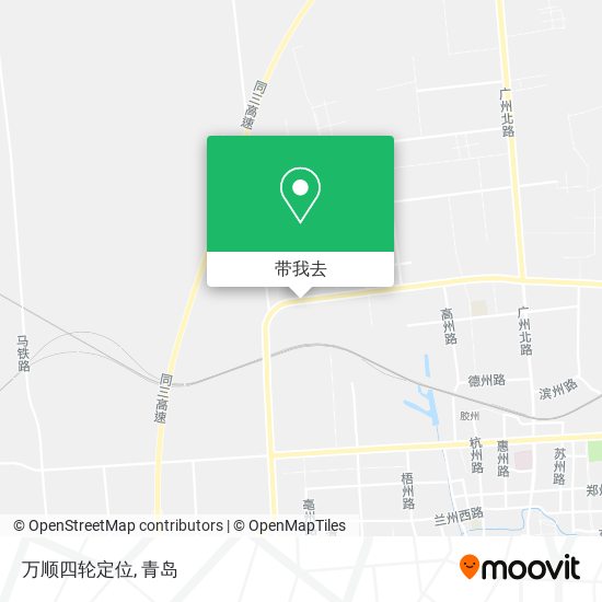 万顺四轮定位地图