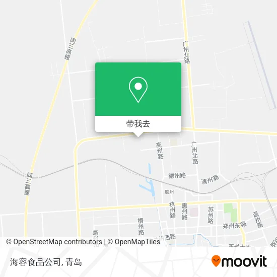 海容食品公司地图