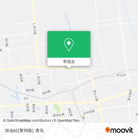 加油站(莱州路)地图