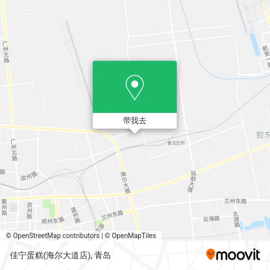 佳宁蛋糕(海尔大道店)地图