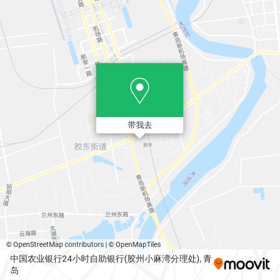中国农业银行24小时自助银行(胶州小麻湾分理处)地图