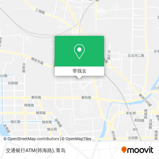 交通银行ATM(韩海路)地图