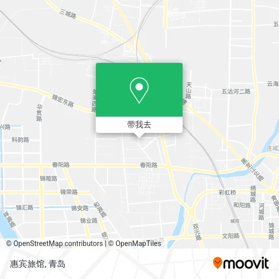 惠宾旅馆地图