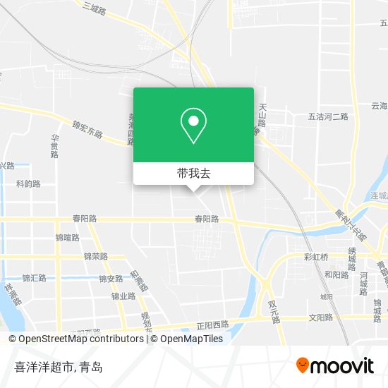 喜洋洋超市地图