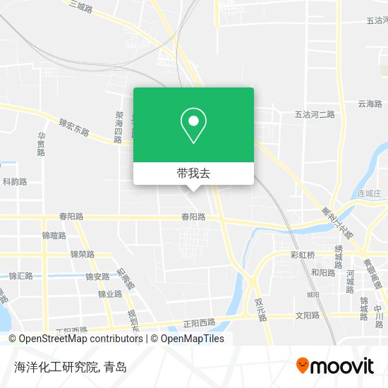 海洋化工研究院地图