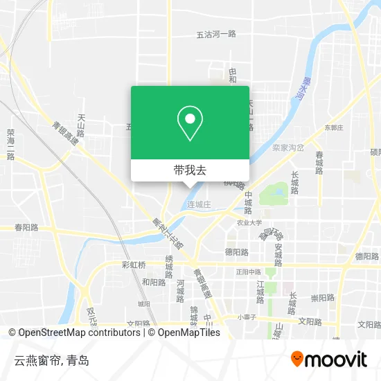 云燕窗帘地图