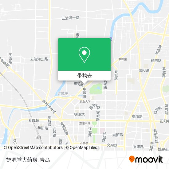鹤源堂大药房地图