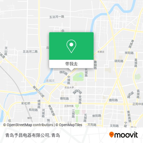 青岛予昌电器有限公司地图