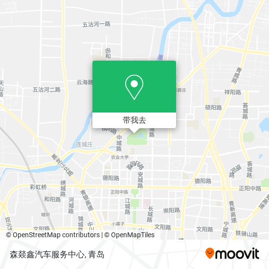 森燚鑫汽车服务中心地图