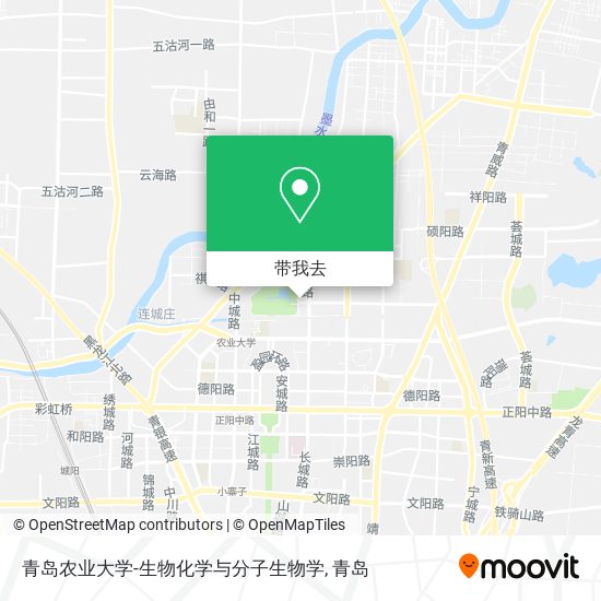青岛农业大学-生物化学与分子生物学地图