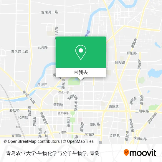 青岛农业大学-生物化学与分子生物学地图