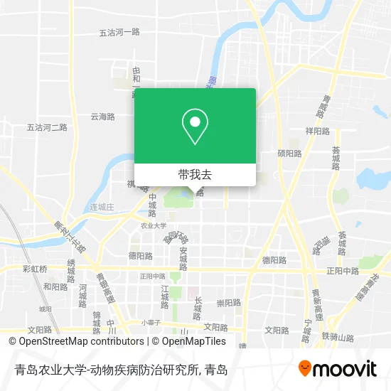 青岛农业大学-动物疾病防治研究所地图
