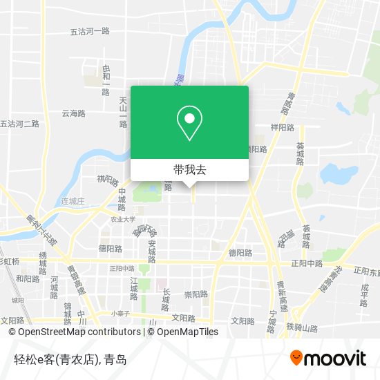 轻松e客(青农店)地图