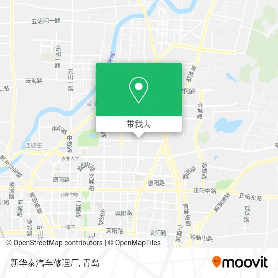 新华泰汽车修理厂地图
