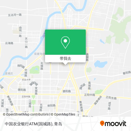 中国农业银行ATM(国城路)地图